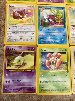 Collection Lot of Pokemon Cards WOTC Era 1999 Wizards + Pikachu 58/102 Non Holo. - Image 5