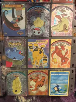 1999 topps pokemon cards (48 ct.) including blue topps charizard + film cards - Image 5