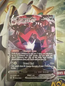 Pokemon TCG Lost Origin TG22/TG30 Eternatus VMAX Holo NM/M - Image 1