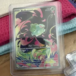 Bulbasaur - 133/132 - Pokemon Mega Evolution Illustration Rare NM - Image 1