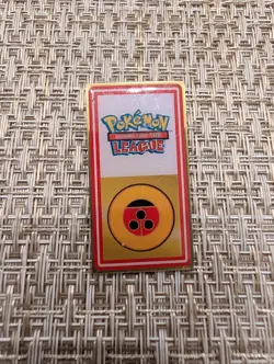 Four Pokemon Trading Card Game Johto Kanto Gym League Badge Collectible Pins - Image 4