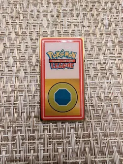 Four Pokemon Trading Card Game Johto Kanto Gym League Badge Collectible Pins - Image 5