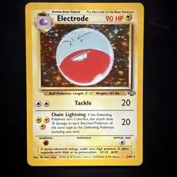 Pokemon Vintage Holo Electrode 2/64 Jungle WotC 1999 - Image 1