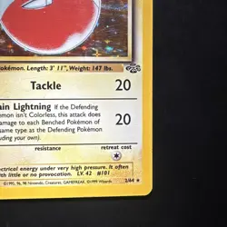 Pokemon Vintage Holo Electrode 2/64 Jungle WotC 1999 - Image 4