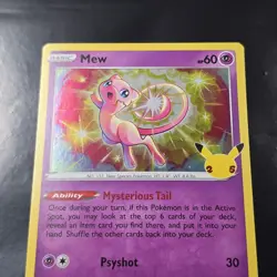 Pokemon TCG Mew Celebrations 011/025 Holo Holo Rare - Image 2