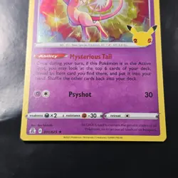 Pokemon TCG Mew Celebrations 011/025 Holo Holo Rare - Image 3