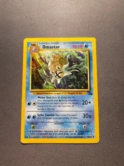 Pokemon TCG - Omastar - Fossil Unlimited - 40/62 - Wizards 1999-2000 - Image 1