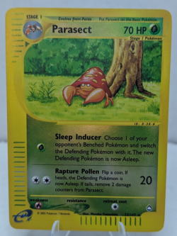 Pokemon TCG- 2002 Parasect 27/147 Reverse Holo Aquapolis LP - Image 1