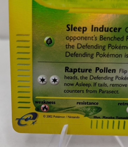 Pokemon TCG- 2002 Parasect 27/147 Reverse Holo Aquapolis LP - Image 5