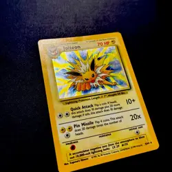 Pokemon TCG Jolteon Jungle 4/64 Holo Unlimited Holo Rare Holographic - Image 1