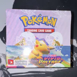 Pokemon Sword & Shield Vivid Voltage Sealed Booster Box English - Image 2