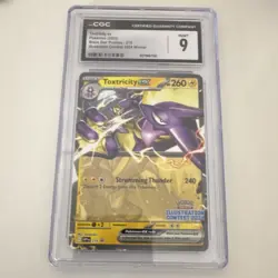 Pokemon Toxtricity ex Black Star Promo #215 CGC 9 Illustration Contest 2024 - Image 1