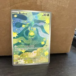 Pokemon Budew 221/217 IR | Pokemon TCG: Ascended Heroes English Near Mint - Image 1