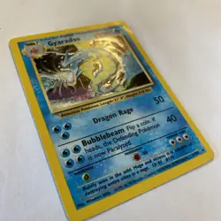 1999 Pokemon Gyarados Holo 6/102 Base Set WOTC Vintage - Image 3