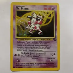 Pokemon TCG Mr. Mime 06/64 Jungle Holo - Image 1