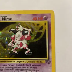 Pokemon TCG Mr. Mime 06/64 Jungle Holo - Image 5