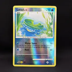 2007 Lotad 92/132 Pokemon Secret Wonders Reverse Holo LP/NM - Image 1