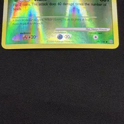 2008 Grovyle 39/100 Pokemon Stormfront Reverse Holo Near Mint - Image 3
