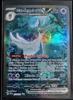 Pokemon TCG Gardevoir ex 233/091 SV: Paldean Fates SIR, NM - Image 1