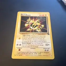 Pokemon TCG - Electabuzz #2 - Pokemon The First Movie Stamped Black Star Promo - Image 3