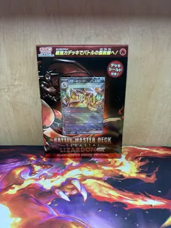 Pokemon Terastal Lizardon/Charizard EX Battle Master Deck Japanese, Sealed - Image 1