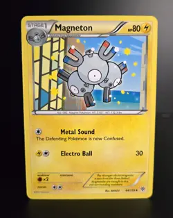 Pokemon TCG - MAGNETON - 44/135 - BLACK & WHITE: PLASMA STORM (2012) - NM - Image 1