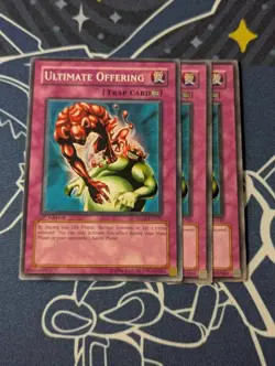 3x Ultimate Offering - Common (NM) - Yugioh Playset - Image 1
