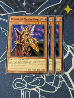 3x Breaker the Magical Warrior - OP10-EN013 - Common (NM) - Yugioh Playset - Image 1