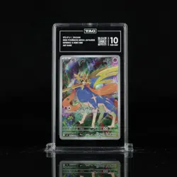 Zacian [AR] 087/080 M2 Inferno X MEGA Pokemon Card Japanese TAG 10 - Image 1
