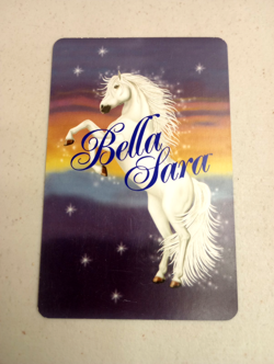 Bella Sara Bella's Ball Jordanna 23/55 Dance Partner Friend Resauro Horse Card - Image 2