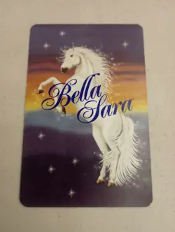 Bella Sara Bella's Ball Nyx 28/55 Dance Partner Husband Iceking Horse Card CCG - Image 2