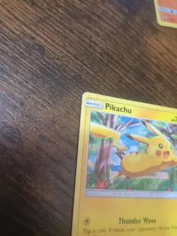 Pokemon TCG Pikachu Non-Holo Promo Card SM04 HP - Image 2