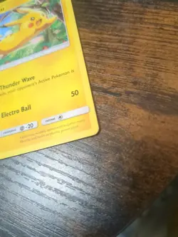 Pokemon TCG Pikachu Non-Holo Promo Card SM04 HP - Image 4