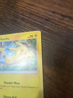 Pokemon TCG Pikachu Non-Holo Promo Card SM04 HP - Image 5