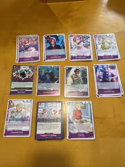 One Piece Card Game Kingdom Of Germa/Vinsmoke Family Lot (28) - Image 1