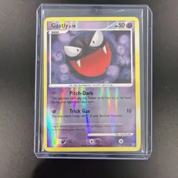 Pokemon TCG Stormfront Gastly Reverse Holo Card 62/100 NM - Image 1