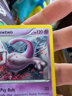 Mewtwo XY101 XY Black Star Promo Pokemon Card Cosmos Holo Exclusive NM - Image 3