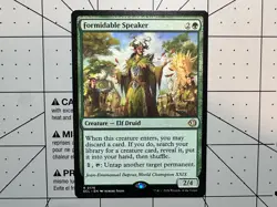 Trading card singles for Magic the Gathering: Formidable Speaker - Image 1