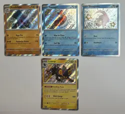 12X Pokemon TCG Card Lot, Paldean Fates Shiny Cads, Full Art, English, NM - Image 5