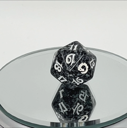 Magic the Gathering: Torment Spindown D20 Lifecounter Die Black - Image 2