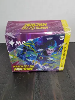 MTG Magic The Gathering MARCH OF THE MACHINE Sealed Collector Box English 195166208350 - Image 1