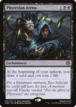 Phyrexian Arena (REGULAR) x1 - MTG Phyrexia: All Will Be One ONE #104 - Image 1