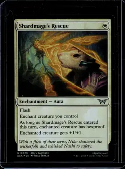 Shardmage's Rescue - 29 - Foil - DSK - NM - MTG Magic the Gathering - Image 1