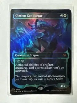 Clarion Conqueror (Showcase) Tarkir: Dragonstorm Foil - Image 3