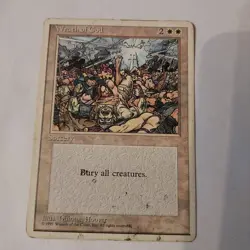 MTG Wrath of God Fourth Edition 58/379 Regular Rare - Image 1