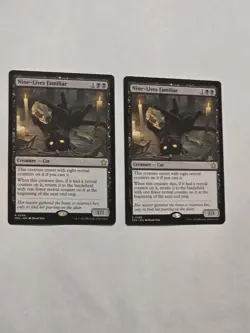 2x Nine-Lives Familiar - Foundations - Near Mint - Magic the Gathering - Image 1