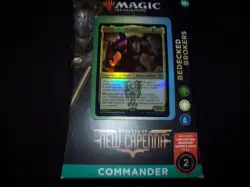 MTG Streets of New Capenna Bedecked Brokers Sealed Commander Deck Free Shipping - Image 1
