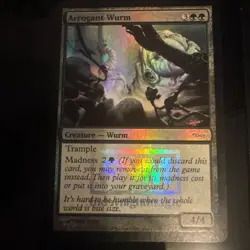 Arrogant Wurm FNM Promos Foil - Image 1