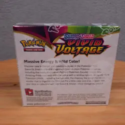 Pokemon TCG Sword & Shield Vivid Voltage Booster Box NEW Factory Sealed - Image 2