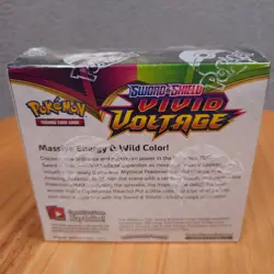Pokemon TCG Sword & Shield Vivid Voltage Booster Box NEW Factory Sealed - Image 2